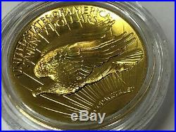 2009 US Gold $20 Ultra High Relief Double Eagle With Display Materials FREE SHIP