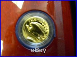 2009 US Gold $20 Ultra High Relief Double Eagle With Display with COA &FREE SHIP