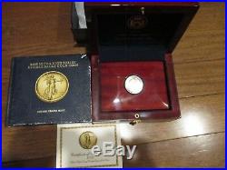 2009 Ultra High Relief $20 Double Eagle Gold Coin withBox, COA and Book