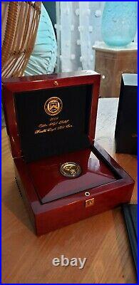 2009 ultra high relief double eagle gold coin original boxes, book, certificate
