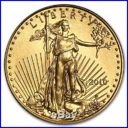 2010 1/10 oz Gold American Eagle BU SKU #58141