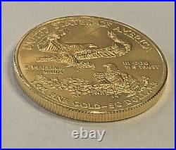 2010 1 oz $50 Gold American Eagle BU Really Nice Coin