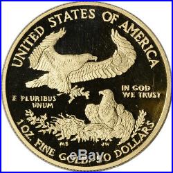 2010-W American Gold Eagle Proof (1 oz) $50 PCGS PR70 DCAM