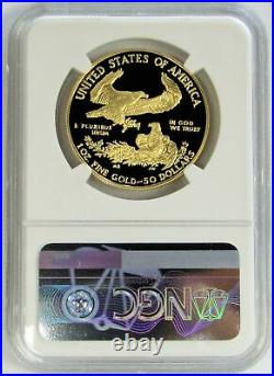 2010 W Gold $50 American Eagle 1 Oz Proof Coin Ngc Pf 70 Uc