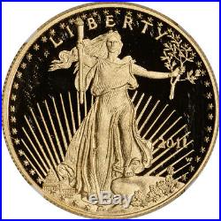 2011-W American Gold Eagle Proof 1 oz $50 NGC PF70 UCAM
