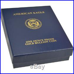 2011-W American Gold Eagle Proof 1 oz $50 in OGP