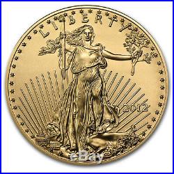 2012 1/2 oz Gold American Eagle BU SKU #65081