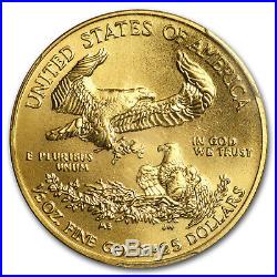 2012 1/2 oz Gold American Eagle MS-70 PCGS (FS)