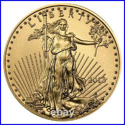 2013 $10 American Gold Eagle 1/4 oz Brilliant Uncirculated