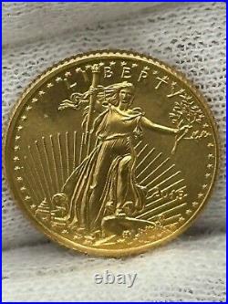2013 1/10 oz $5 Gold American Eagle BU