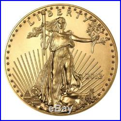 2013 1 oz Gold American Eagle BU SKU #71271
