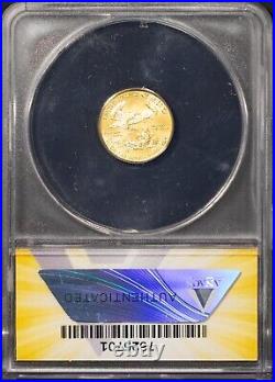 2013 $5 Gold Eagle MS 69 ANACS # 7625701 + Bonus