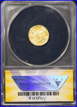 2013 $5 Gold Eagle MS 70 ANACS # 7625703 + Bonus