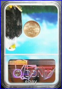 2013 $5 Tenth-Ounce Gold Eagle NGC MS-70