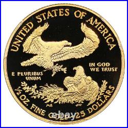2013-W Gold Eagle $25 PCGS PR 69 DCAM (Diehl Signature) 1/2 oz Gold