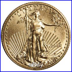 2014 $5 American Gold Eagle 1/10 oz. (Brilliant Uncirculated)
