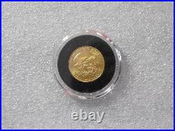 2014 American Eagle 1/10 Troy Oz Gold Coin $5 Dollars Liberty Eagle BU