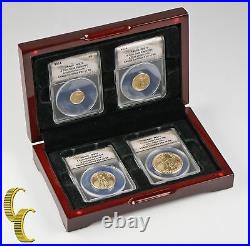 2014 American Gold Eagle Set Graded by ANACS MS-70 First Strike with Box