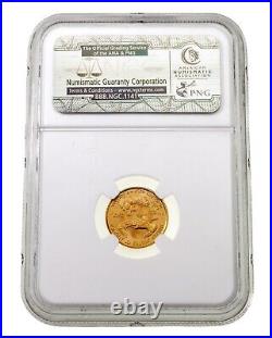 2014 Gold 1/10 Oz. American Eagle Graded by NGC as MS-70 First Releases