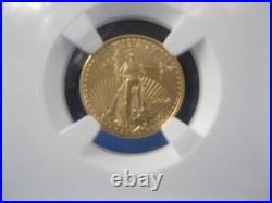 2014 Gold $5 Eagle From The 1st Sealed Box From Us Mint Early Release Ngc Ms 70