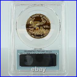 2014 W $25 Gold American Eagle 1/2 oz. Proof Coin PCGS PR69DCAM First Strike