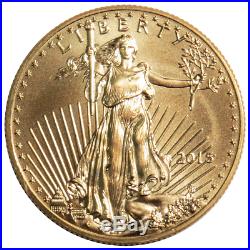 2015 $5 American Gold Eagle 1/10 oz Brilliant Uncirculated