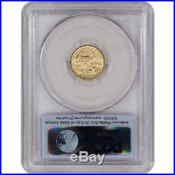 2015 American Gold Eagle (1/10 oz) $5 PCGS MS70 First Strike Wide Reeds
