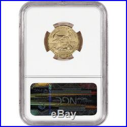 2015 American Gold Eagle (1/4 oz) $10 NGC MS70