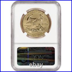 2015 American Gold Eagle (1 oz) $50 NGC MS70 Early Releases