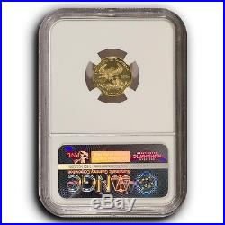 2015-W American Proof Gold Eagle $5 NGC PF70 FDOI 1/10th oz With Original BOX