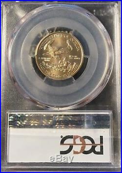 2016 $10 AMERICAN GOLD EAGLE 1/4oz, PCGS MS70, 30th ANNI, FS, Low Pop 155