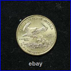 2016 1/10 Oz Gold $5 American Gold Eagle