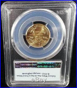 2016 1/4 oz Gold American Eagle PCGS MS70 First Strike