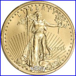 2016 American Gold Eagle 1/4 oz $10 PCGS MS70 St Gaudens Label