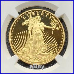 2016-W $50 American Gold Eagle Proof 1 oz NGC PR70 DCAM Key Date Coin