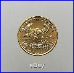 2017 1/10 oz $5 AMERICAN EAGLE GOLD COIN BU