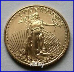 2017 1/10 oz ounce CHOICE $5 Dollar American Eagle Gold Coin Uncirculated