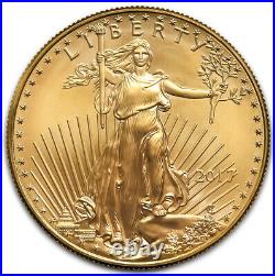 2017 American Eagle 1 oz Gold Coin BU
