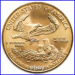 2017 American Eagle 1 oz Gold Coin BU
