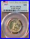 2017 American Gold Eagle PCGS MS 70 FDOI Flag Label LOW POP. 218 ONLY