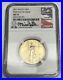 2017 NGC MS70 $25 American Gold Eagle MIKE CASTLE Signed FIRST DAY OF ISSUE FDOI