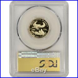 2017-W American Gold Eagle Proof 1/4 oz $10 PCGS PF70 First Day Issue Gold Foil