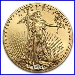 2018 1/10 oz Gold American Eagle $5 Coin Brilliant Uncirculated