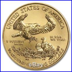 2018 1/4 oz Gold American Eagle $10 Coin Brilliant Uncirculated