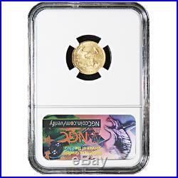 2018 $5 American Gold Eagle 1/10 oz. NGC MS70 Flag ER Label