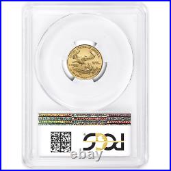 2018 $5 American Gold Eagle 1/10 oz. PCGS MS70 FDOI First Label