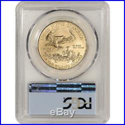 2018 American Gold Eagle (1 oz) $50 PCGS MS70 First Day of Issue