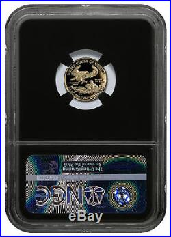 2018-W 1/10 oz. Gold American Eagle Proof $5 NGC PF70 UC FR Black/Foil SKU53084