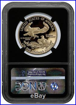 2018-W 1 oz Gold American Eagle Proof $50 NGC PF70 FDI Black Core SKU52613