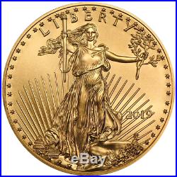 2019 $10 American Gold Eagle 1/4 oz Brilliant Uncirculated